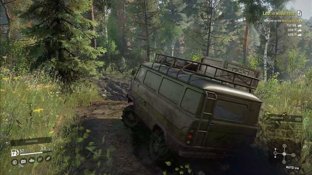 Snow Runner | Lost in Wilderness | RISKY OFFROAD TASK IN THE FOREST | XBOX S SERIES | 4K Gameplay смотреть онлайн