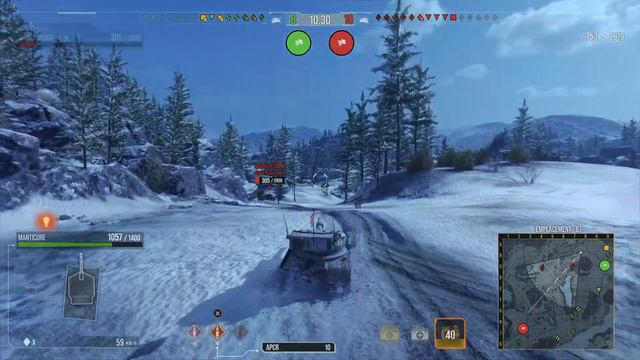 Manticore my favorite light tank tiers X (gun is insane) WoT console PS5 смотреть онлайн