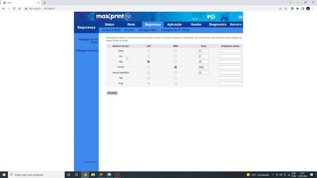 Configuração ONT MaxPrint смотреть онлайн