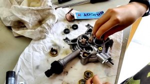 Замена уплотняющих манжет у Karcher К5.20 в связи с плохим давлением #рекомендации