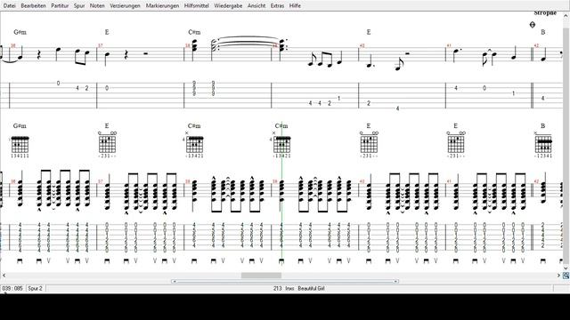 Inxs - Beautiful Girl - Tabs смотреть онлайн