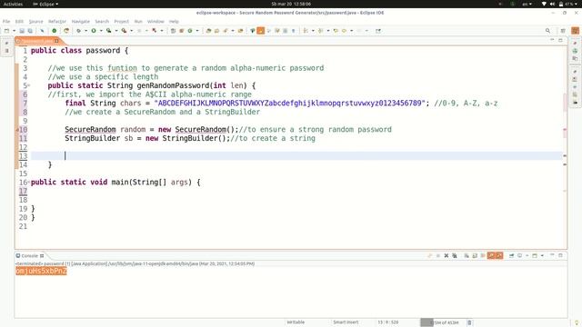 ? Secure Random Password Generator in Java ♨️ - Tutorial ? смотреть онлайн