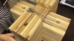 Пружинный узел "Сила" для деревянных домов из бруса, бревна / первый поставщик