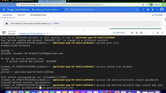 Video Intelligence: Qwik Start || Qwiklabs || GSP154 смотреть онлайн