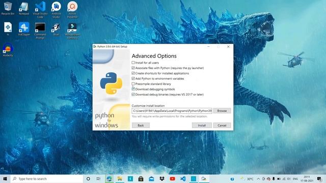 How to Download and Install Python In Laptop or PC (Windows 7/8/10) смотреть онлайн