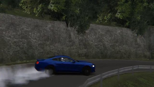 Assetto Corsa - Mustang Drift Chase Cam смотреть онлайн