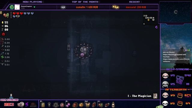 Иден стрик на 4 цели | Золотая бритва [#284] | The Binding of Isaac: Repentance смотреть онлайн
