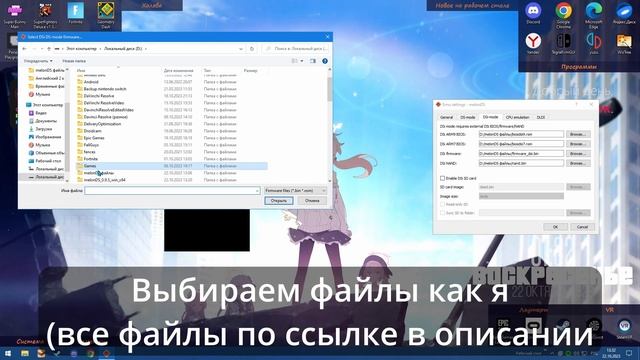 Файлы системы DS и DSI для MelonDS смотреть онлайн