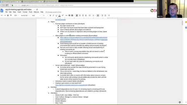 Kubernetes SIG CLI 20181024 смотреть онлайн