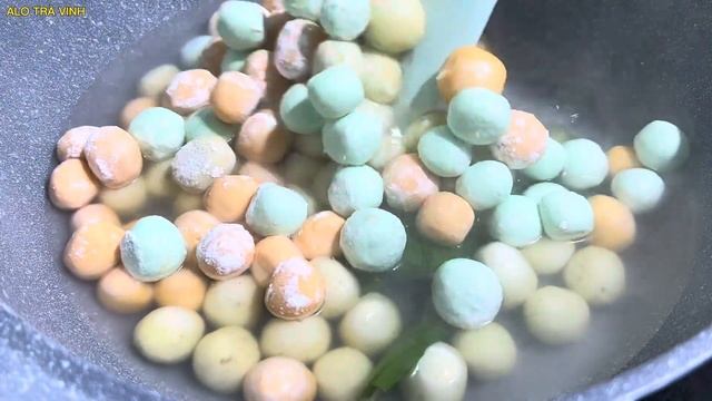 Chè Ỷ Khoai Lang Dẻo Với Sầu Riêng Béo Ngậy Thơm Ngon Tuyệt Vời- Durian Mixed Tea