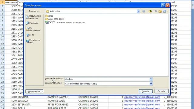 excel exportar csv смотреть онлайн