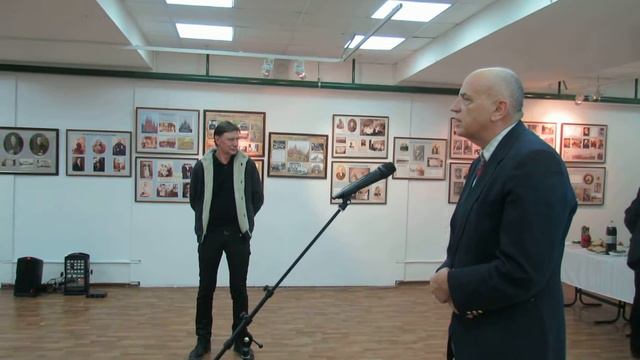 Сергей Алиханов - выступление на открытии выставки в "Музее Москвы". смотреть онлайн