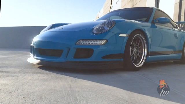 PORSCHE 997 | ORAFOL GLOSS LAGOON смотреть онлайн