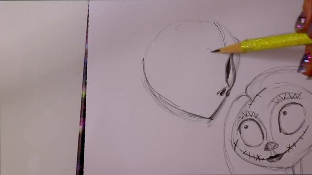 How to Draw JACK AND SALLY Together from Disney's Nightmare Before Christmas - @dramaticparrot смотреть онлайн