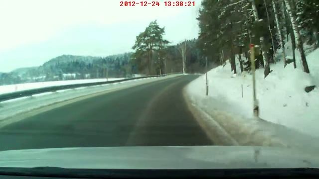 Зимняя дорога в Карелии смотреть онлайн