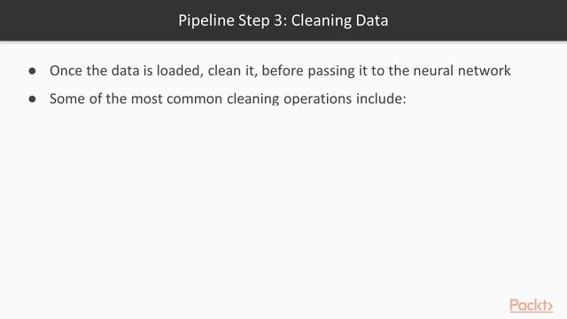 Implementing Deep Learning: Pipeline for Building Neural Network | packtpub.com смотреть онлайн