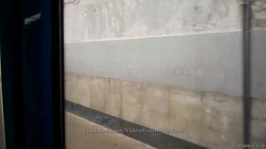 На новом поезде 81-765.2/766.2/767.2 Москва по Филёвской линии метро // 10 июля 2018