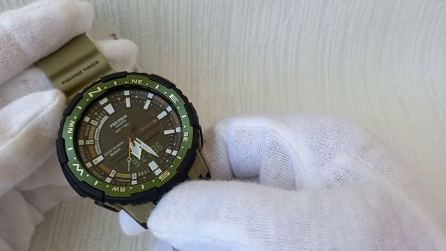 PRT-B70-5ER PRO TREK ДЛЯ РЫБАЛКИ. CASIO смотреть онлайн