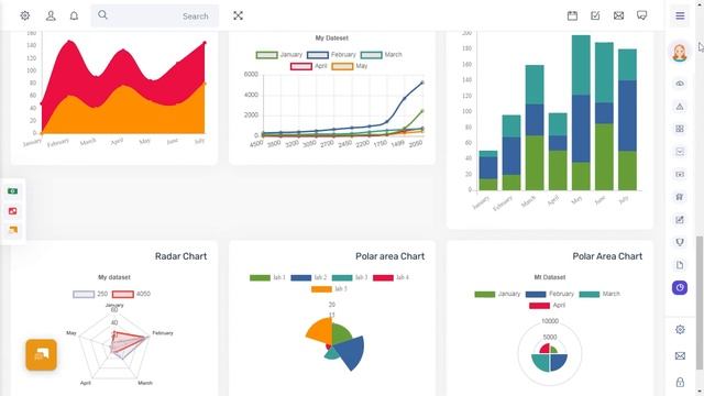 Florence Dashboard Bootstrap Admin Panel Template with Light RTL Theme смотреть онлайн