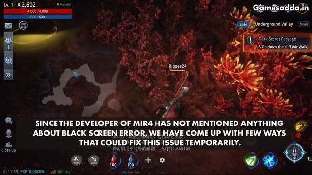 MIR4 - How to Fix the Black Screen Error смотреть онлайн