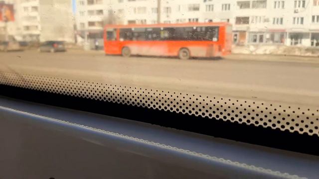 Поездка на 12-м марторуте троллейбуса. Казань. Маршруте* смотреть онлайн