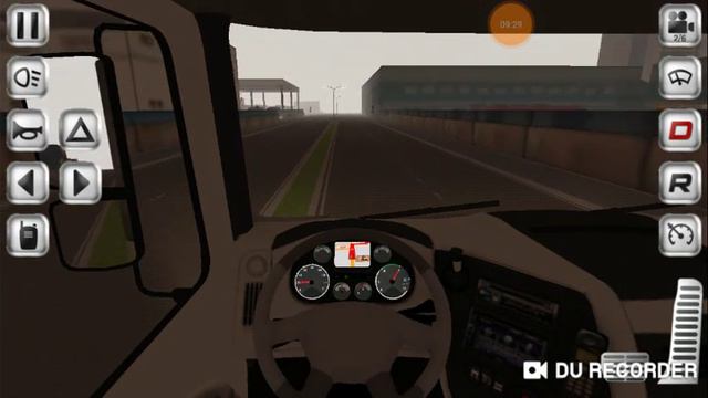 Рейс на DAF 105 как у большегруз 40Rus в игре под названием evro truck driver смотреть онлайн