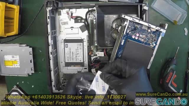 Dell Alienware X51 R2 SSD Upgrade & Graphics Card Replacement смотреть онлайн