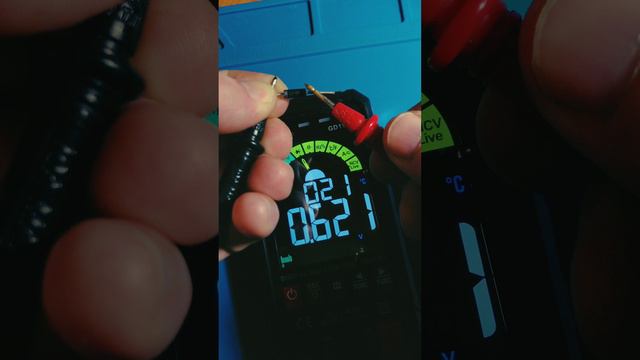 Как проверить стабилитрон  мультиметром своими руками #gvda #стабилитрон  #мультиметр