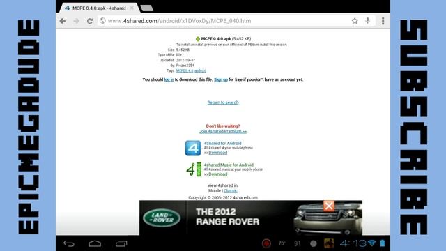 How to Download Minecraft: Pocket Edition for free 0.10.5 (Android Only) смотреть онлайн