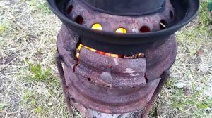 Печка из дисков ВАЗ своими руками. На все случаи жизни.