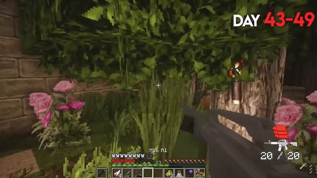 I Survived 100 Days in a Zombie BUNKER in Hardcore Minecraft смотреть онлайн