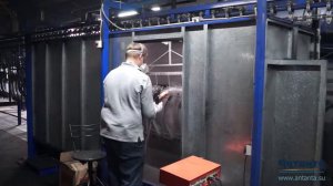 Конвейерная линия порошковой покраски