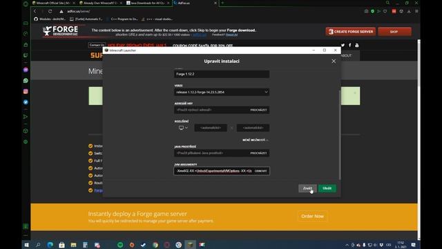 Minecraft Tutorial - Instalace FML, Java, Mody смотреть онлайн