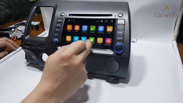 Магнитола Honda Civic 4D 2006-2011 Android 6.0