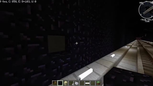Minecraft RTM [Real Train Mod] | High-speed line - Tunnel construction смотреть онлайн