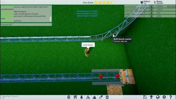 ROBLOX | Theme Park Tycoon 2 | "To the moon" achievement!!