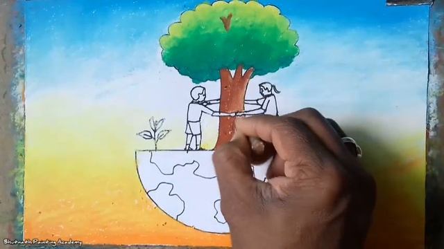 save environment drawing||save tree poster смотреть онлайн