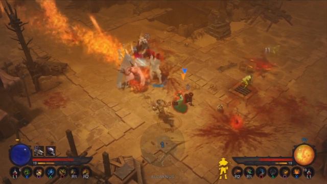 Diablo 3 on Ps3 : Couch Co-op [28] - ding dong..the witch is... смотреть онлайн