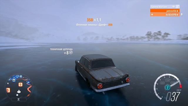 Forza Horizon 3 - КУПИЛИ БОЕВУЮ КЛАССИКУ! ПАРНЫЙ ДРИФТ. ДРИФТ НА ЛЕТНЕЙ РЕЗИНЕ ПО ЛЬДУ! смотреть онлайн