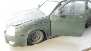 приора хэтч из пластилина с мощной аппаратурой скидываю с обрыва