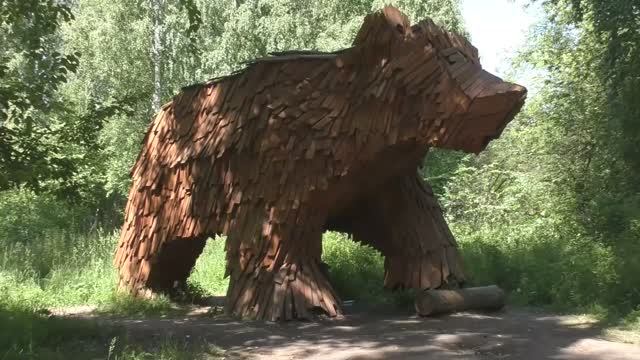 Видеозарисовки оз. Андреевское , Тюменский Экопарк. смотреть онлайн