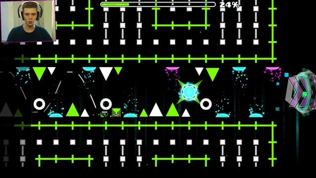 Самая ЖЕСТОКАЯ серия! Это всё ИЛЛЮМИНАТЫ!!! Windy Circles, Figures! Geometry Dash [55] смотреть онлайн