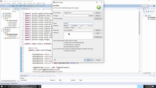 Java Programming 2 - Chapter 16 Exercises (16.1, 16.6, 16.14) - Spring 2021 смотреть онлайн