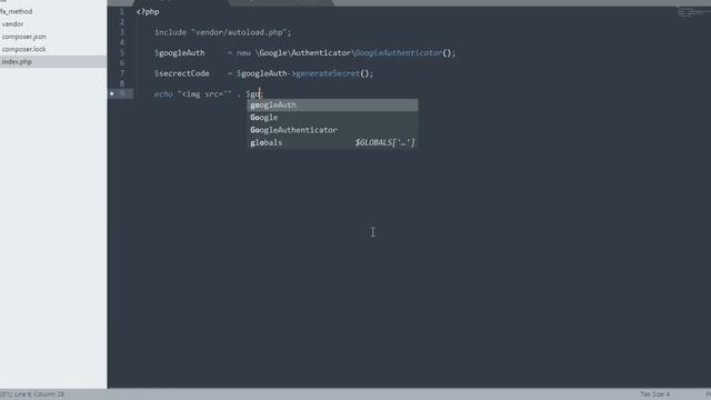 Easy Two-Factor Authentication with Google Authenticator and PHP смотреть онлайн
