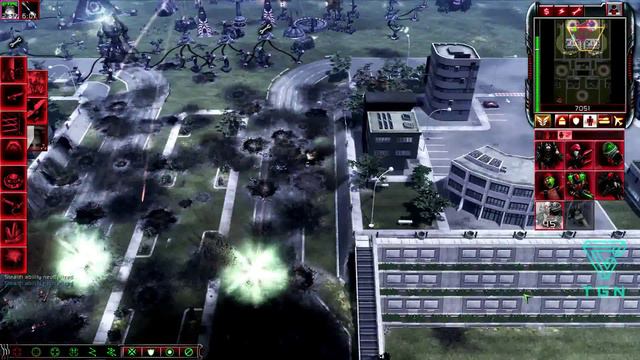 CnC Kanes Wrath 1vs2 (Marked Of Kane Vs GDI) Brutal HD