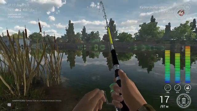 Fishing Planet Дельта Сан-Хоакин Осетр смотреть онлайн