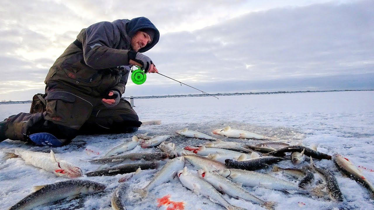 НА КРАЙ СВЕТА на ПЕРВЫЙ ЛЁД! Начало зимней рыбалки в ЗАПОЛЯРЬЕ смотреть онлайн