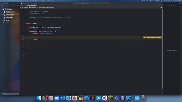 Swift Programming Logic, #26: JSON Explanation смотреть онлайн