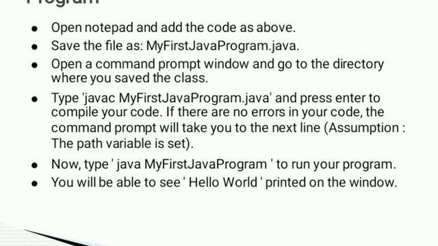 How to save , Compile and run Java Program смотреть онлайн