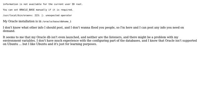 Databases: Oracle 12c on Ubuntu 12.04 смотреть онлайн